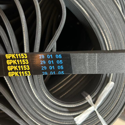 Авто 6PK настраиваемый EPDM двигатель ребристый ремень OEM поддержка резиновый ремень вентилятора Автомобильное использование Автомобильный привод PK V-ремень Размеры